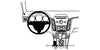 ProClip Fahrzeughalter 834112 - Konsolenbefestigung, links - Cadillac CTS 08-13, Cadillac CTS Coupe 11-14