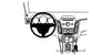 ProClip Fahrzeughalter 834113 - Konsolenbefestigung - Cadillac CTS 08-13, Cadillac CTS Coupe 11-14