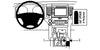 ProClip Fahrzeughalter 834143 - Konsolenbefestigung- NUR für Automatikgetriebe - Toyota LandCruiser 09-18