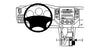 ProClip Fahrzeughalter 834163 - Konsolenbefestigung - Toyota Tacoma 05-15