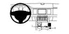 ProClip Fahrzeughalter 834201 - Konsolenbefestigung - Jaguar XF 09-15