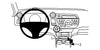 ProClip Fahrzeughalter 834361 - Konsolenbefestigung - Honda Insight 09-15