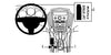 ProClip Fahrzeughalter 834418 - Konsolenbefestigung, links - Cadillac SRX 10-16