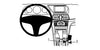 ProClip Fahrzeughalter 834461 - Konsolenbefestigung - Mercedes Benz E-Klasse, Cabrio 10-14, Mercedes Benz E-Klasse und weitere