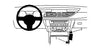 ProClip Fahrzeughalter 834565 - Konsolenbefestigung - Audi S6 11-18, Audi A6 11-18, Audi A7 11-17