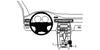 ProClip Fahrzeughalter 834599 - Konsolenbefestigung - Volvo XC70 11., Volvo S80 11., Volvo V70 II 11.