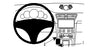 ProClip Fahrzeughalter 834773 - Konsolenbefestigung- NUR für Automatikgetriebe - Porsche 911 12-16, Porsche Boxster (Type 981) 12-20, Porsche Cayman (Type 981) 12-21