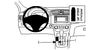 ProClip Fahrzeughalter 834831 - Konsolenbefestigung, links - Nissan Sentra 13-15