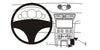 ProClip Fahrzeughalter 834878 - Konsolenbefestigung - Porsche 911 (Type 991) 12-19, Porsche Cayman (Type 981) 12-21, Porsche Boxster (Type 981) 12-20