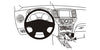 ProClip Fahrzeughalter 834923 - Konsolenbefestigung - Nissan Pathfinder 13-21