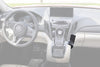 ProClip Fahrzeughalter 836200 - Konsolenbefestigung - Acura RDX 25-26