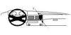 ProClip Fahrzeughalter 851526 - Mittelbefestigung - BMW 3-series E30 82-90
