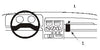 ProClip Fahrzeughalter 851589 - Winkelbefestigung - Peugeot 205 88-98