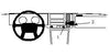 ProClip Fahrzeughalter 851841 - Winkelbefestigung - Volvo 440/460 89-96