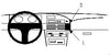 ProClip Fahrzeughalter 851857 - Winkelbefestigung, niedrig - Toyota Corolla 88-92