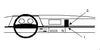 ProClip Fahrzeughalter 851889 - Winkelbefestigung - Volkswagen T4 Transporter/Pickup 80-90