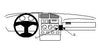ProClip Fahrzeughalter 851951 - Winkelbefestigung - Volkswagen Golf III Variant 94-99, Volkswagen Vento 92-98, Volkswagen Jetta 92-98 und weitere