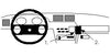 ProClip Fahrzeughalter 851989 - Winkelbefestigung - Opel Calibra 91-97, Opel Vectra A 89-95