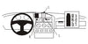 ProClip Fahrzeughalter 851990 - Mittelbefestigung - Volkswagen Golf III Cabrio 94-02, Volkswagen Golf III 92-98, Volkswagen Golf III Variant 94-99 und weitere