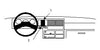 ProClip Fahrzeughalter 851991 - Mittelbefestigung - Volkswagen T4 Transporter/Pickup 91-95, Volkswagen Caravelle 91-95