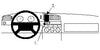 ProClip Fahrzeughalter 852034 - Mittelbefestigung - Volkswagen Passat 94-97, Volkswagen Passat 94-96
