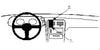 ProClip Fahrzeughalter 852053 - Mittelbefestigung - Nissan 300 ZX 90-96
