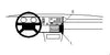 ProClip Fahrzeughalter 852068 - Winkelbefestigung - Volkswagen Rabbit 81-83, Volkswagen Cabrio 81-93, Volkswagen Golf 81-83 und weitere