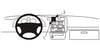 ProClip Fahrzeughalter 852098 - Mittelbefestigung - Toyota RAV 4 95-00, Toyota RAV 4 94-00