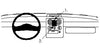 ProClip Fahrzeughalter 852128 - Mittelbefestigung - Renault Twingo 95-05