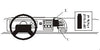 ProClip Fahrzeughalter 852135 - Winkelbefestigung - GMC C-series 95-99, GMC Sierra 95-98, GMC Suburban 95-99 und weitere