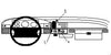 ProClip Fahrzeughalter 852148 - Mittelbefestigung - Ford F-Series 350 92-98, Ford F-Series 450 92-98, Ford F-Series 150 92-96 und weitere