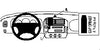 ProClip Fahrzeughalter 852151 - Mittelbefestigung - Mercury Mountaineer 95-01, Mazda Truck (B-series) 95-05, Ford Sport Track 01-07 und weitere