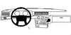 ProClip Fahrzeughalter 852174 - Winkelbefestigung - Volvo 740 91-98, Volvo 940 91-98