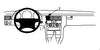 ProClip Fahrzeughalter 852198 - Mittelbefestigung - Mercedes Benz E-Klasse, Limo 95-01, Mercedes Benz E-Klasse und weitere