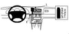 ProClip Fahrzeughalter 852213 - Mittelbefestigung - Skoda Felicia 95-01, Skoda Pickup 96-00, Volkswagen Caddy Pickup 97-01