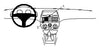 ProClip Fahrzeughalter 852224 - Mittelbefestigung - Fiat Brava 95-02, Fiat Bravo 96-07, Fiat Marea 97-07