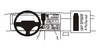 ProClip Fahrzeughalter 852248 - Mittelbefestigung - Jeep Grand Cherokee 96-98