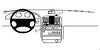 ProClip Fahrzeughalter 852273 - Mittelbefestigung - Honda Integra 98-03, Acura Integra 93-01