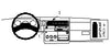 ProClip Fahrzeughalter 852296 - Mittelbefestigung - Volkswagen Caravelle 96-03, Volkswagen T4 Transporter/Pickup 96-02