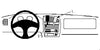 ProClip Fahrzeughalter 852311 - Mittelbefestigung - Citroen Saxo 96-01