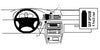 ProClip Fahrzeughalter 852353 - Mittelbefestigung - Toyota Camry 97-01