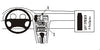 ProClip Fahrzeughalter 852385 - Mittelbefestigung - Lexus ES Series 97-01