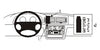 ProClip Fahrzeughalter 852403 - Mittelbefestigung - Volkswagen Passat 97-05½, Volkswagen Passat 98-05
