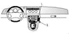 ProClip Fahrzeughalter 852430 - Winkelbefestigung - Jaguar XK8 / XKR 97-06, Jaguar XK-Series 97-06