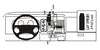 ProClip Fahrzeughalter 852445 - Mittelbefestigung - Dodge Durango 4WD 97-00, Dodge Durango 2WD 97-00, Dodge Dakota 4WD 97-00 und weitere