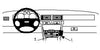ProClip Fahrzeughalter 852473 - Winkelbefestigung - Audi A6/A6 Wagon 99-04, Audi S6 98-03, Audi A6 98-03