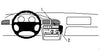 ProClip Fahrzeughalter 852484 - Winkelbefestigung - Peugeot 406 96-03