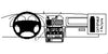 ProClip Fahrzeughalter 852505 - Mittelbefestigung - Subaru Impreza 98-00, Subaru Forester 98-02