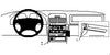 ProClip Fahrzeughalter 852506 - Winkelbefestigung - Subaru Impreza 98-00, Subaru Forester 98-02