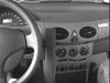 ProClip Fahrzeughalter 852510 - Mittelbefestigung - Mercedes Benz A-Klasse 98-00